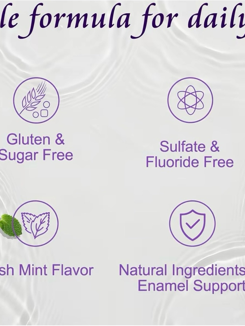 Purple Color-Correcting Toothpaste - Picture 2 of 10